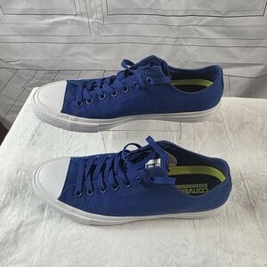Converse Blue and White Sneakers